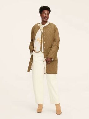 Women's Quilted Jacket and Floral Vest - Woolrich